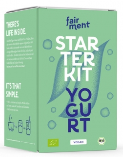 Starter kit pentru iaurt vegan bio, Fairment