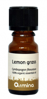 ULEI ESENTIAL DE LEMON GRASS (CYMBOPOGON FLEXUOSUS) BIO 10ML ARMINA