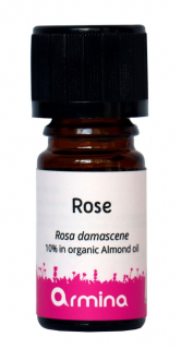 ULEI ESENTIAL DE TRANDAFIR (ROSA DAMASCENA) 5% IN ULEI DE MIGDALE BIO 5ML ARMINA