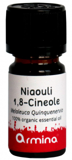 Ulei esential de Niaouli (Melaleuca Quiniquenervia) 1.8 Cineol pur bio 10ml