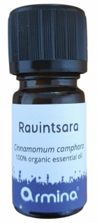 Ulei esential de ravintsara (cinnamomum camphora) pur bio 5ml ARMINA