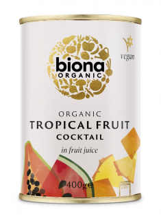 Cocktail de fructe tropicale bio 400g Biona