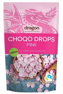 Choco drops Roz bio 200g Dragon Superfoods