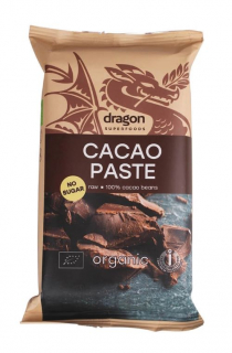 Pasta de cacao raw bio 180g Dragon Superfoods