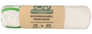 Saci menajeri biodegradabili 60 litri x 10 buc Dragon Superfoods