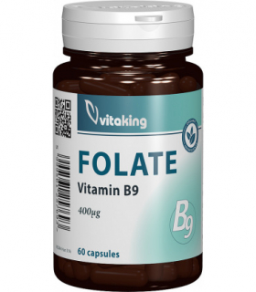 Folat organic 400mcg - 60 capsule, Vitaking