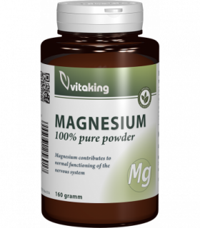 Pulbere de magneziu citrat - 160 grame, Vitaking