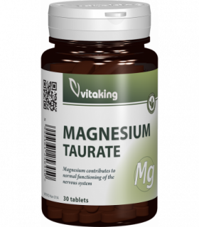 Taurat de Magneziu - 30 comprimate, Vitaking