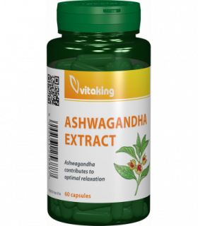 Extract de Ashwagandha 240 mg - 60 capsule vegetale, Vitaking