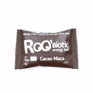 ROObiotic energy ball cacao si maca bio 22g Roobar