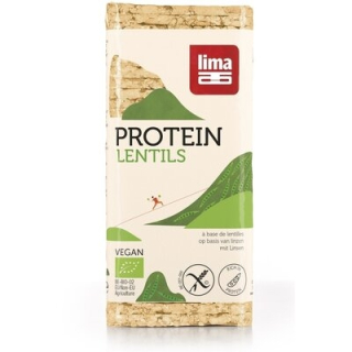 Rondele proteice din linte expandata eco 100g, Lima