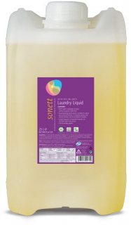 Detergent ecologic lichid pt. rufe albe si colorate cu lavanda, 5L, Sonett