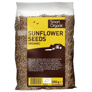 Seminte de floarea soarelui crude bio 250g decorticate Smart Organic