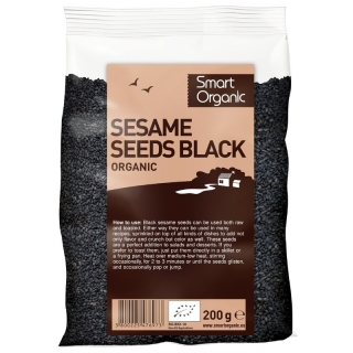 Seminte de susan negru raw bio 200g Smart Organic
