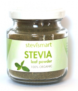 Stevia (stevie) pulbere raw bio 50g Dragon Superfoods
