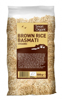 Orez basmati brun bio 500g Smart Organic