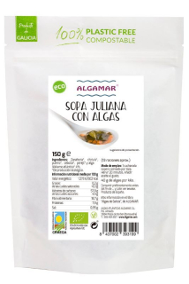 Supa Julienne cu alge marine bio 150g, Algamar