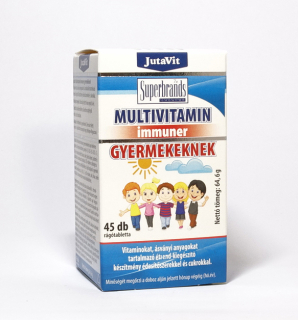 Multivitamin Imunocomplex pentru copii, 45 tb masticabile, Juvita