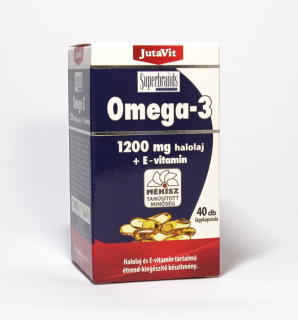 Omega 3 Ulei de Peste 1200 mg, 30 cps, JutaVit