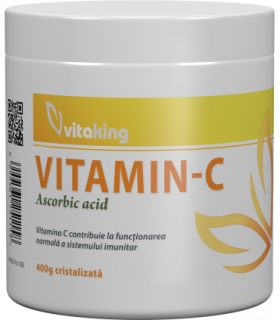 Vitamina C cristalizata - 400 gr, Vitaking