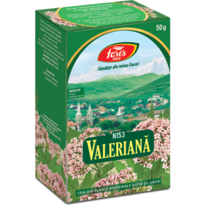 Valeriană, rădăcină, N153, ceai la pungă, Fares