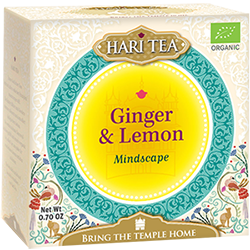 Ceai premium Hari Tea - Mindscape - ghimbir si lamaie - bio 10dz
